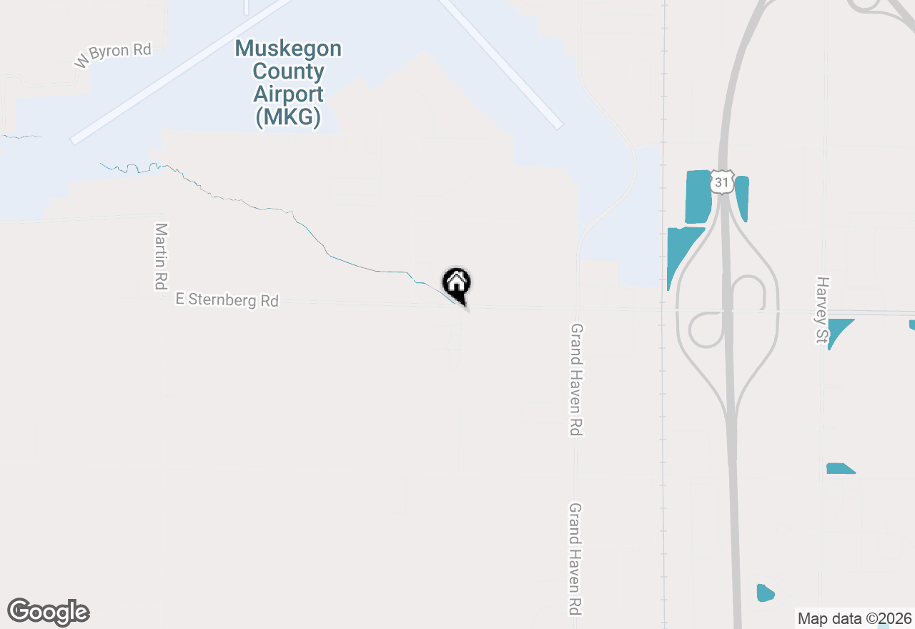 Map of 683 E Sternberg Road, Norton Shores, MI 49441