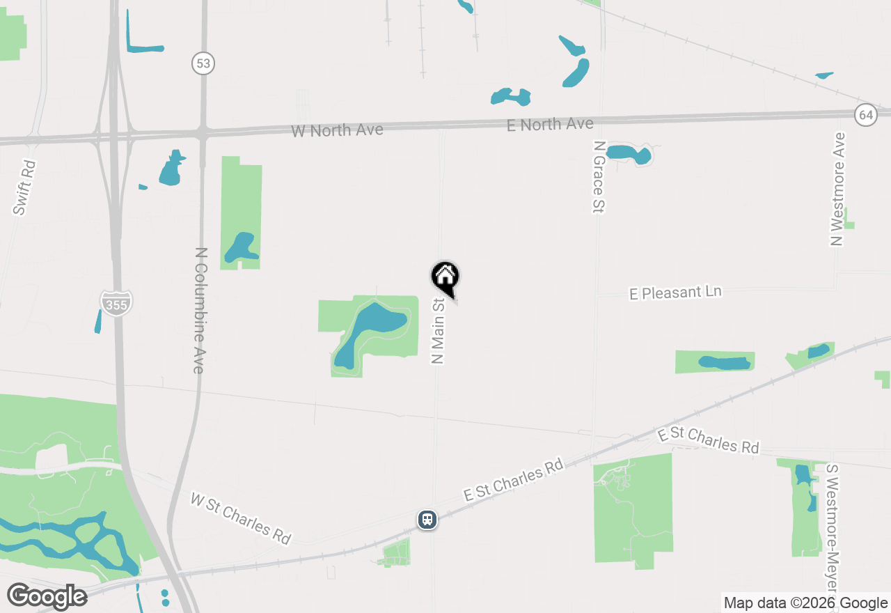 Map of 425 N Main, Lombard, IL 60148