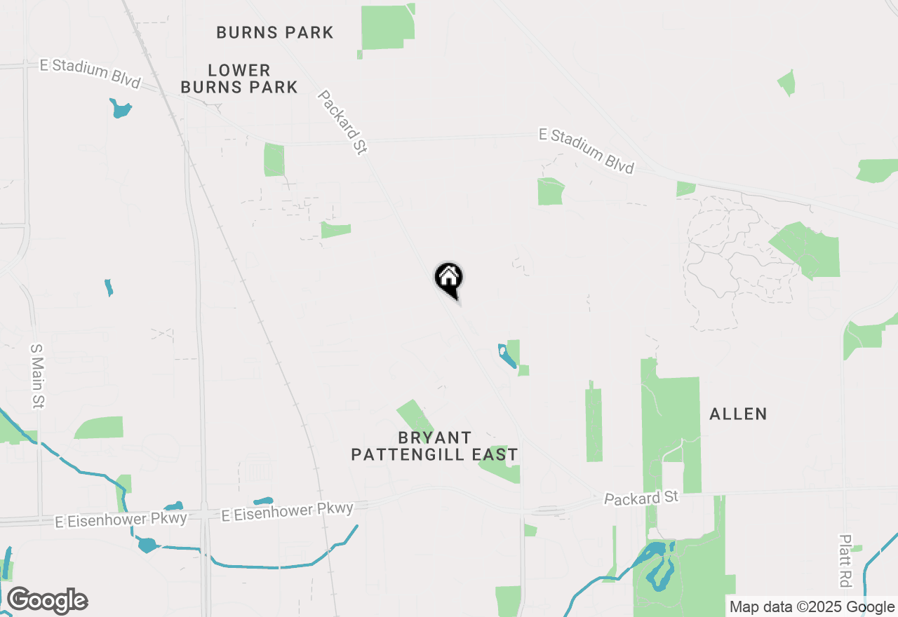 Map of 2401 Packard Street #31D, Ann Arbor, MI 48104