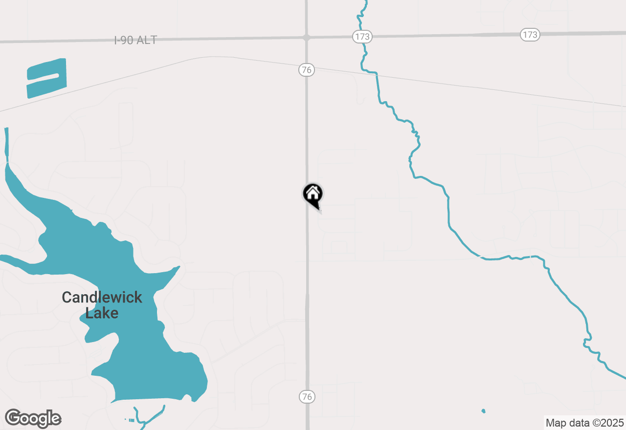 Map of 14040 Queenanns Way, Poplar Grove, IL 61065