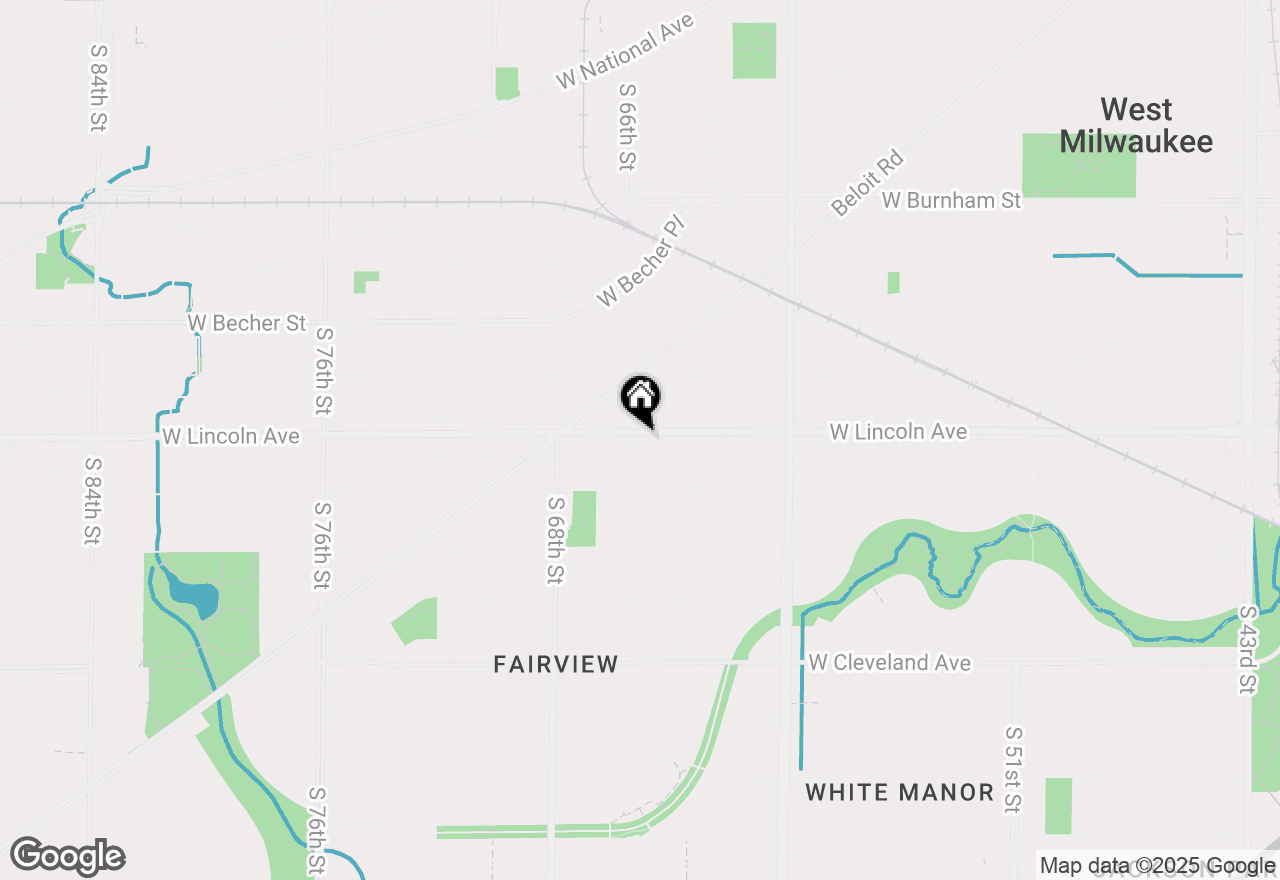 Map of 6515 W Lincoln Ave, West Allis, WI 53219