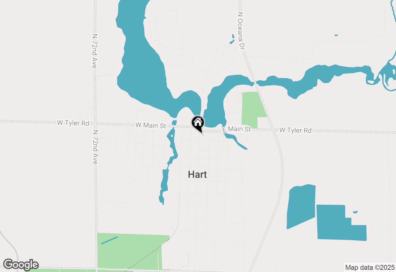 Map of 53 & 55 S State Street, Hart, MI 49420