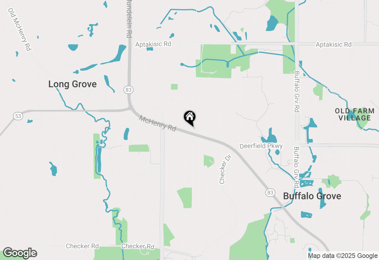 Map of 1193 Ranchview Court #1193, Buffalo Grove, IL 60089