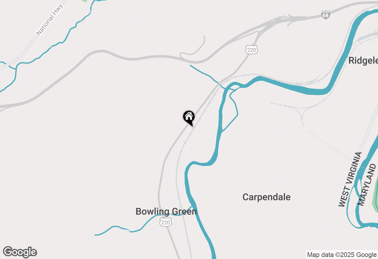 Map of 11902 Mcmullen Highway Sw, Cumberland, MD 21502