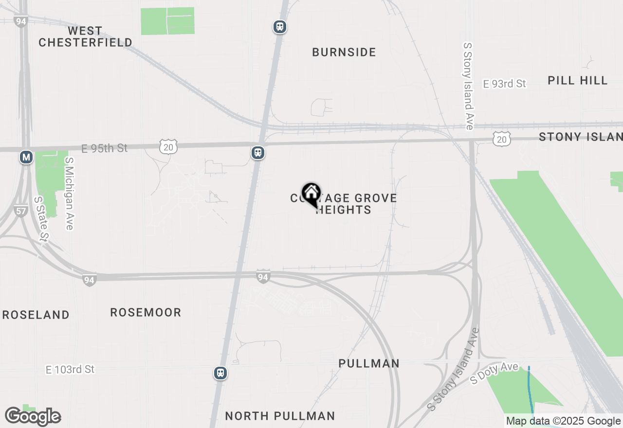 Map of 9739 S Ellis Avenue, Chicago, IL 60628