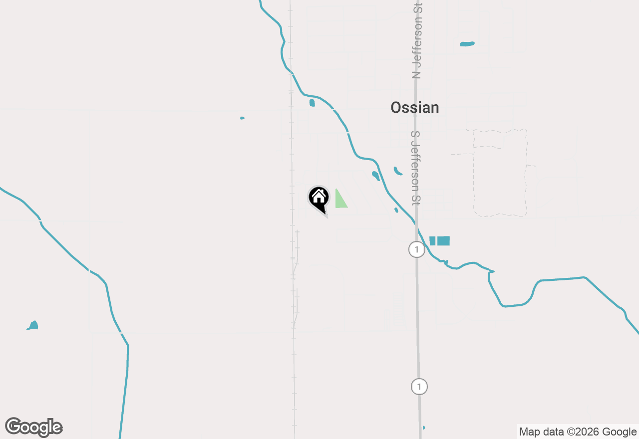 Map of 609 Greenwood Trail, Ossian, IN 46777