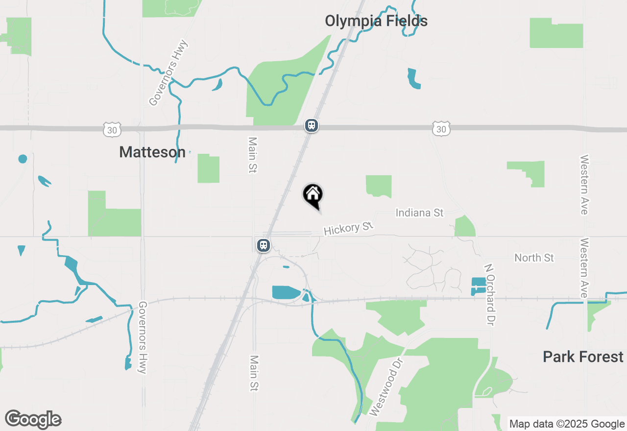 Map of 534 Antietam Street, Park Forest, IL 60466