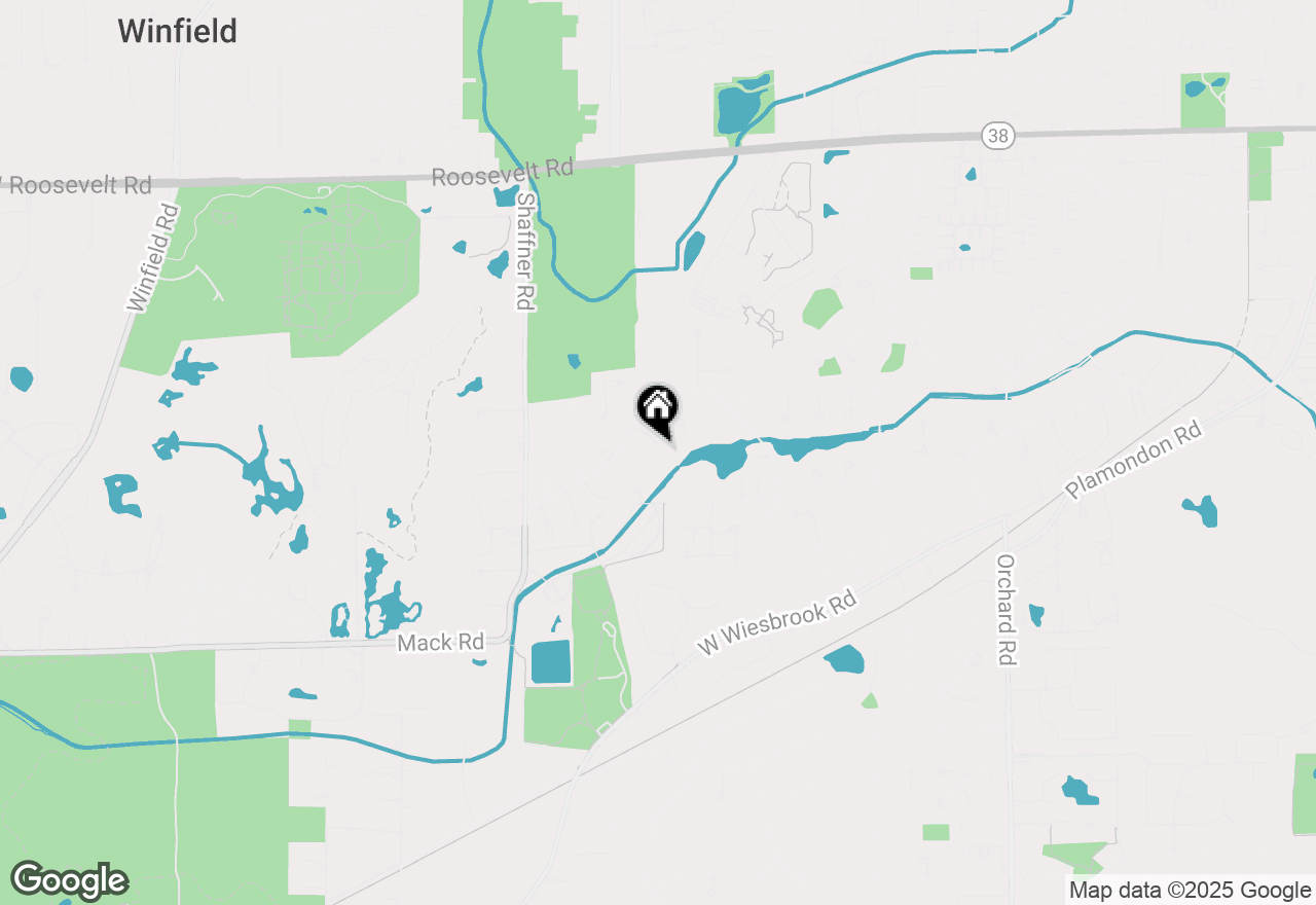 Map of 1477 S County Farm Road #2-3F, Wheaton, IL 60189