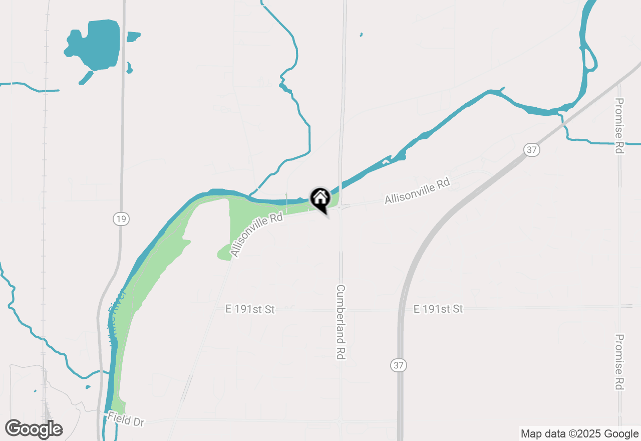Map of 9698 Coyote Court, Noblesville, IN 46060