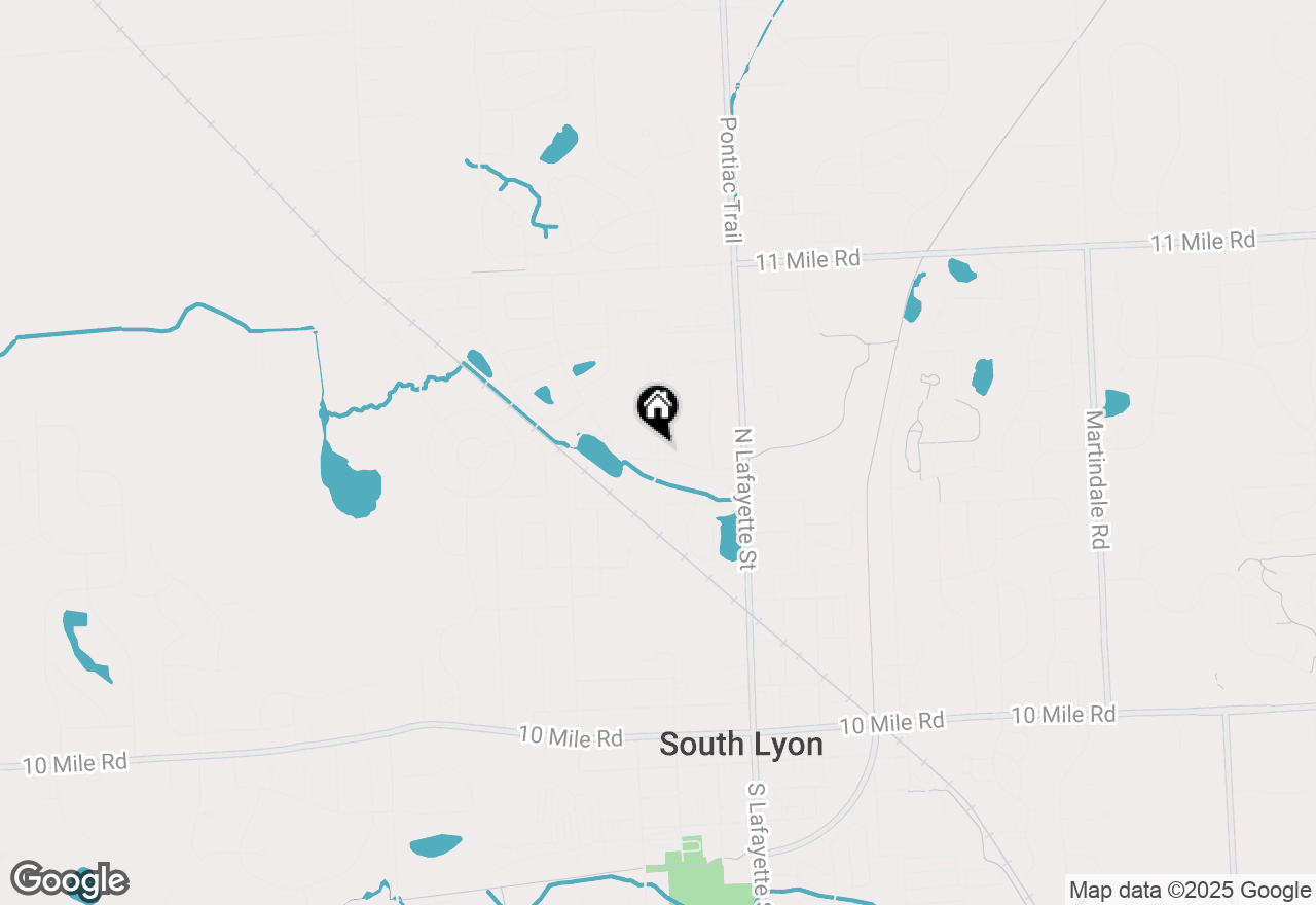 Map of 25384 Potomac Drive #8, South Lyon, MI 48178