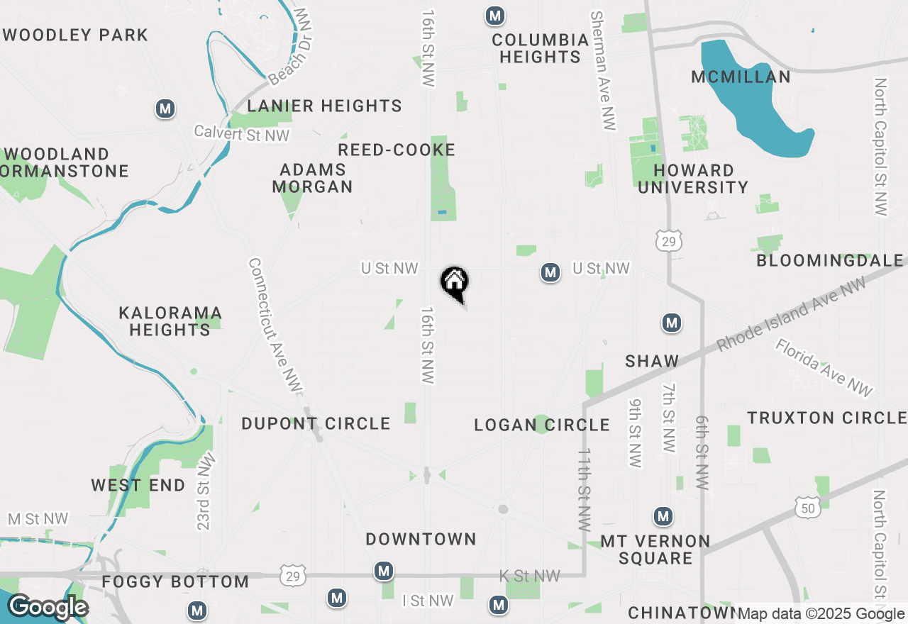 Map of 1822 Nw 15th Street #202, Washington, DC 20009
