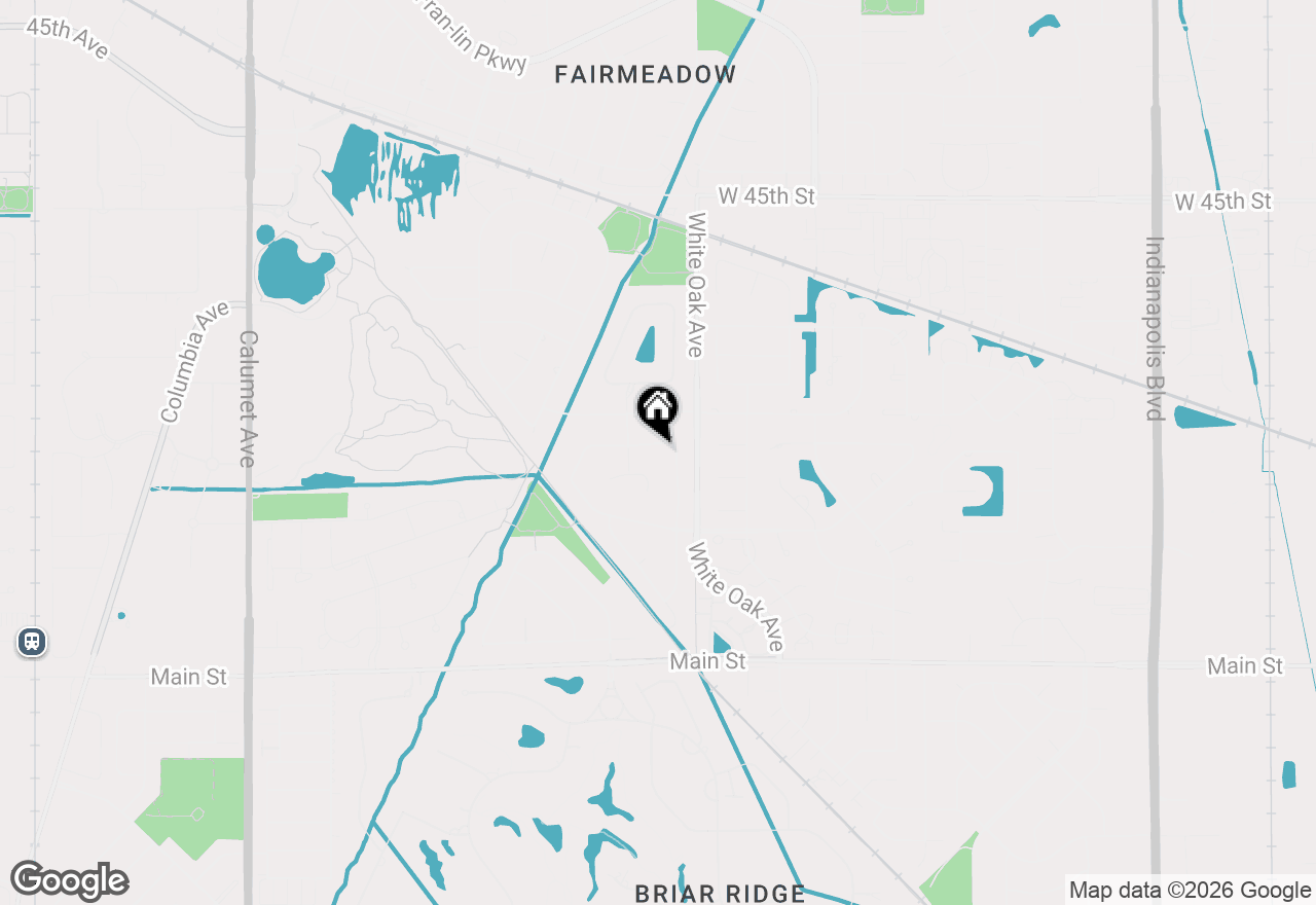 Map of 1522 Coventry Lane, Munster, IN 46321