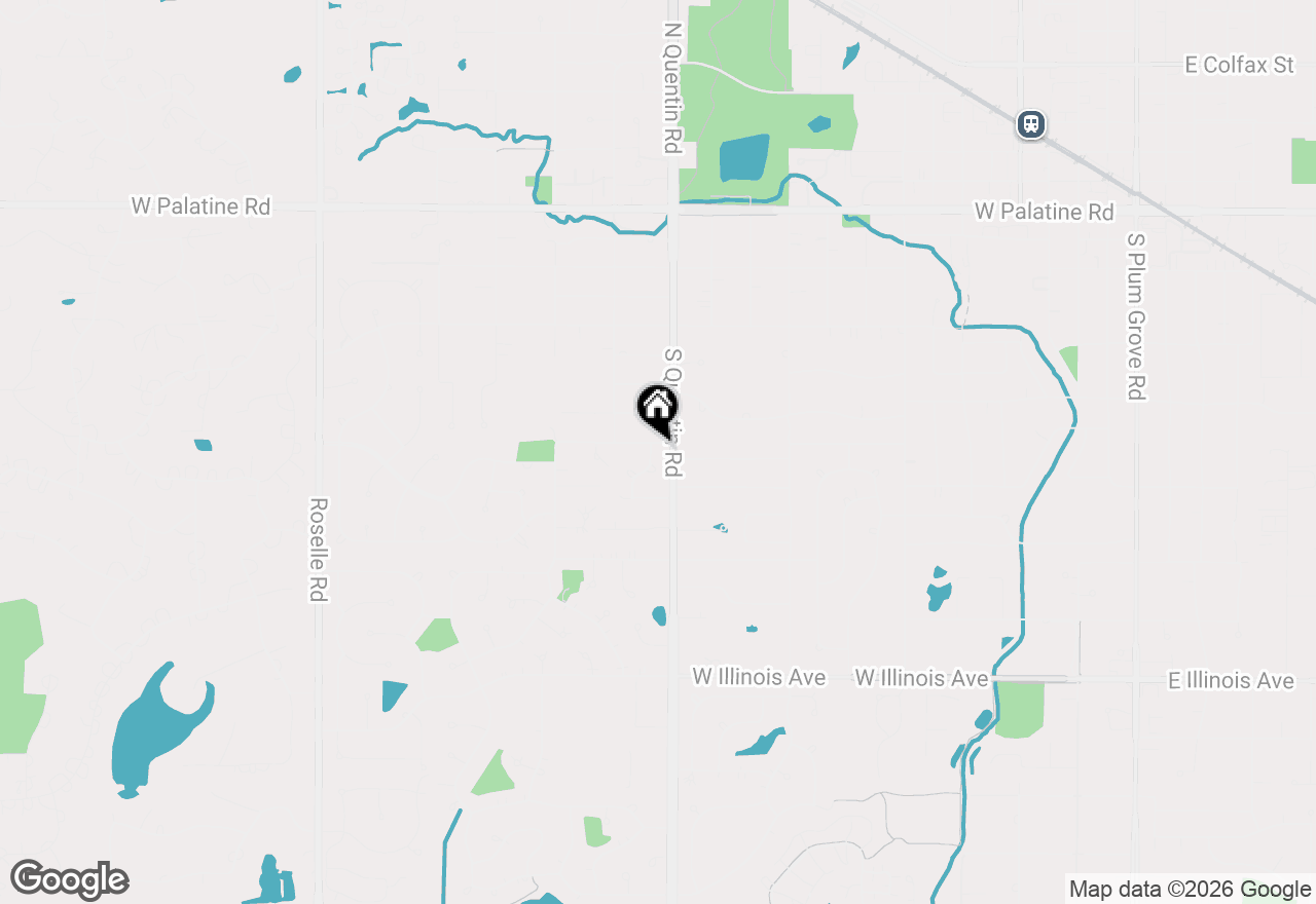 Map of 825 W Dorset Avenue, Palatine, IL 60067