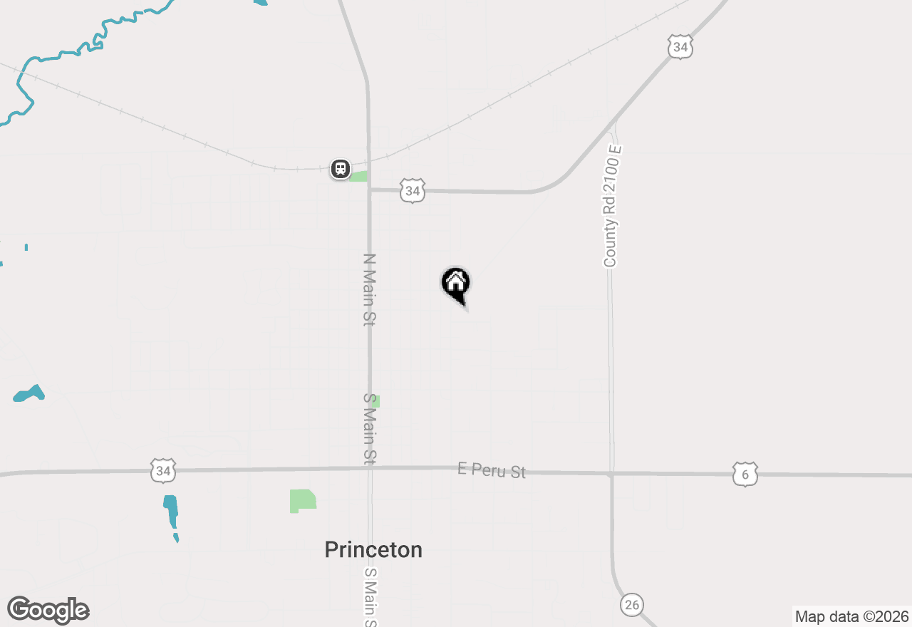 Map of 419 N Euclid Avenue, Princeton, IL 61356