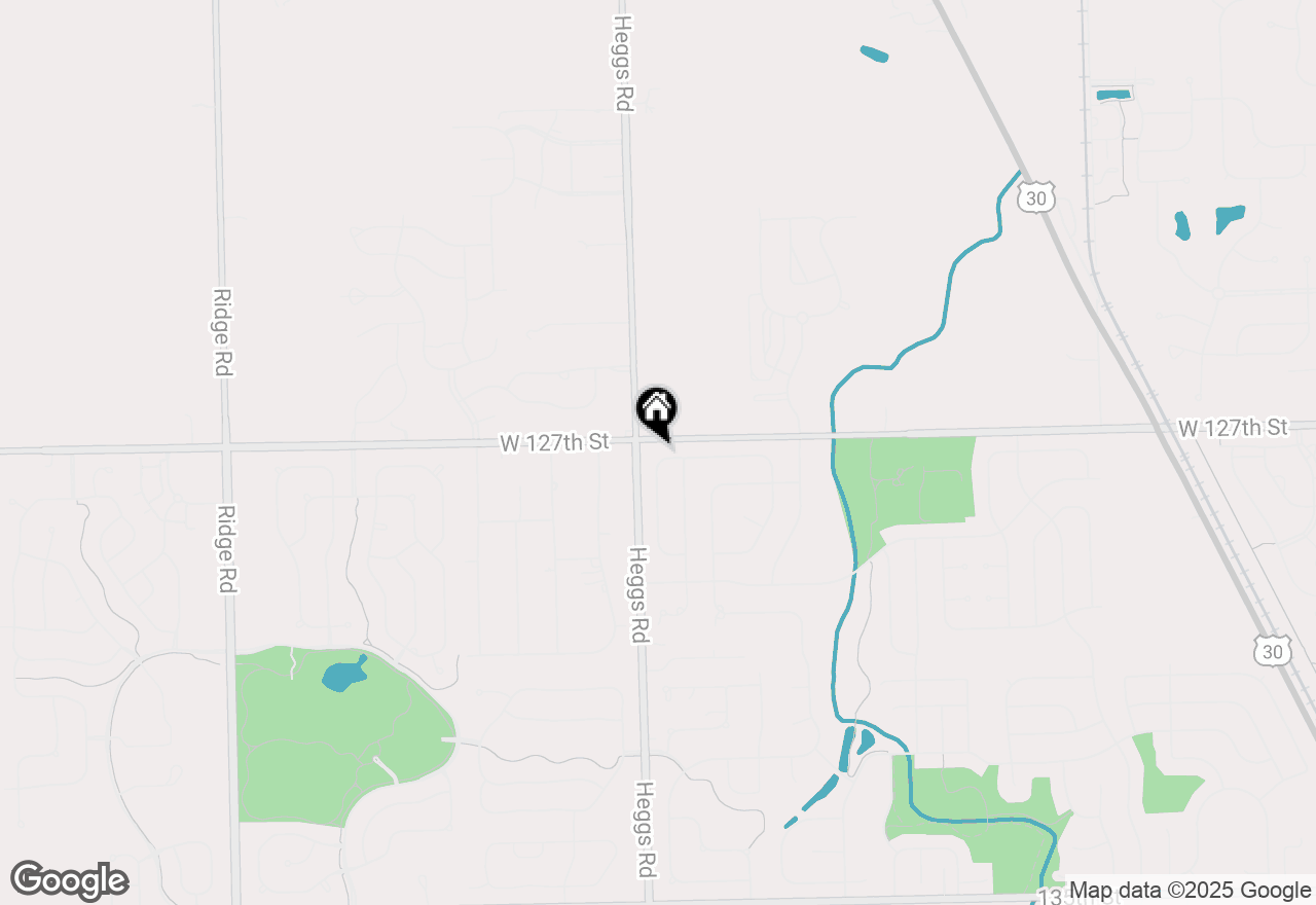 Map of 25818 Meadowland Circle, Plainfield, IL 60585