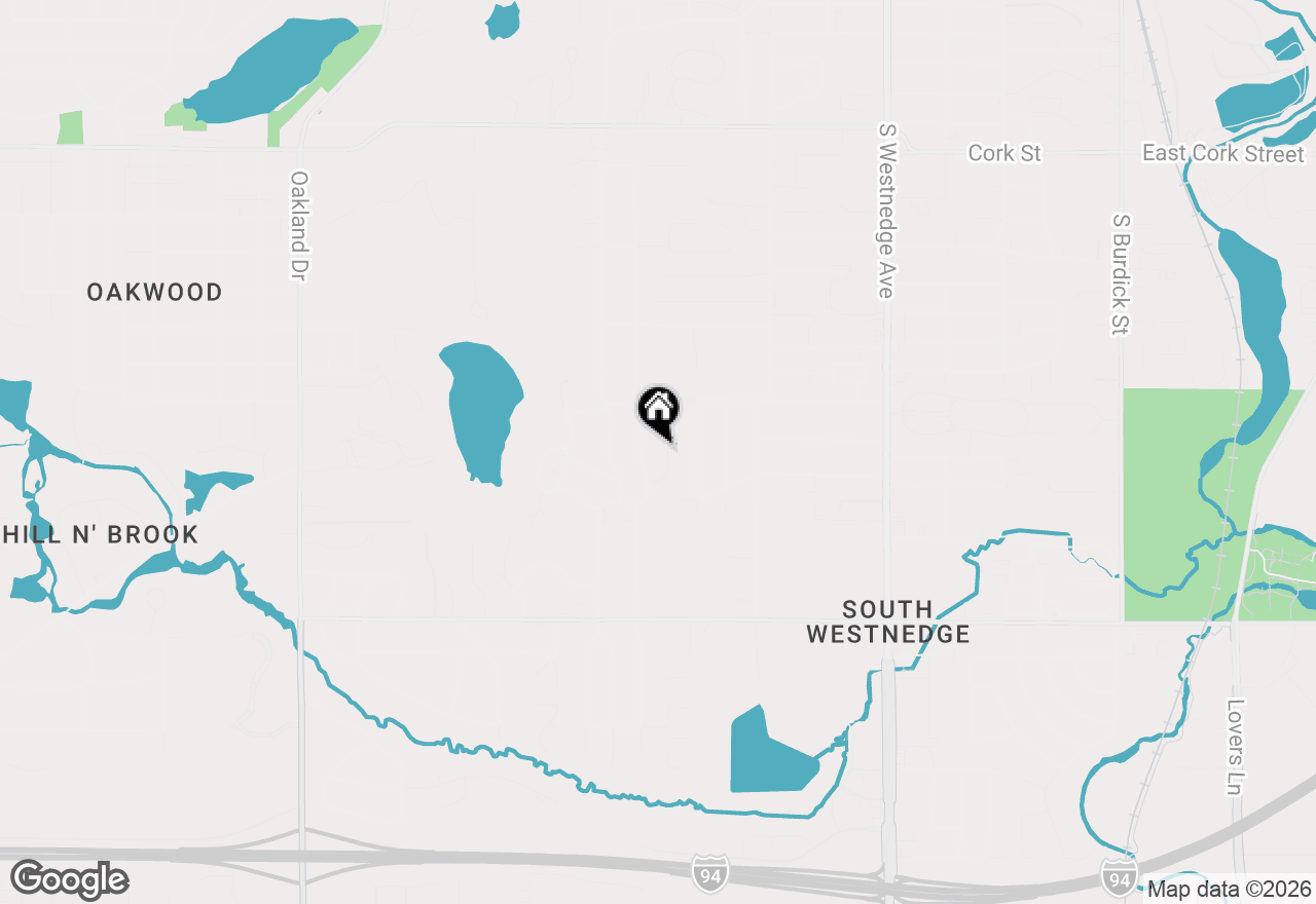 Map of 4038 Heights Lane, Kalamazoo, MI 49008