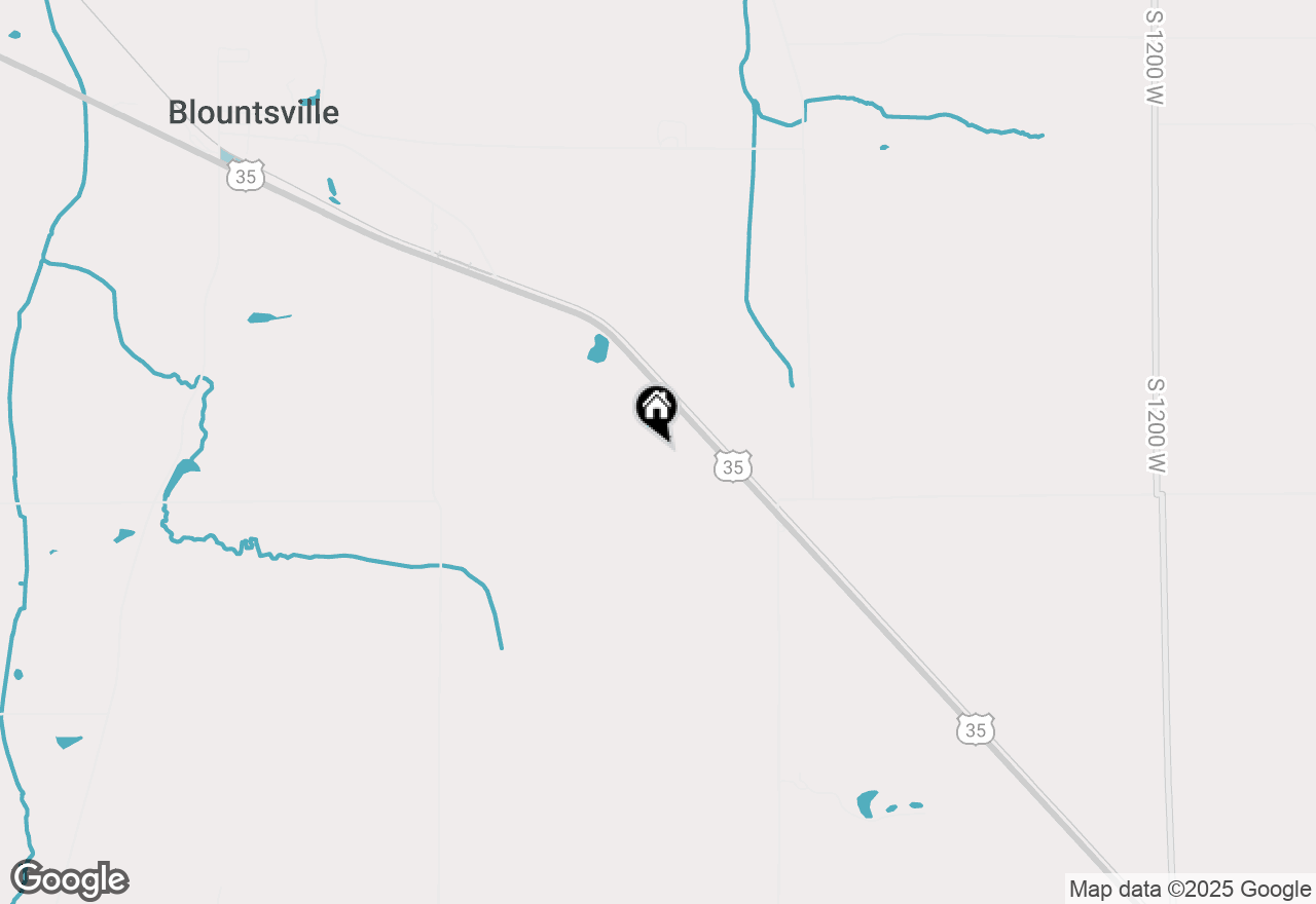 Map of 949 E Luray Road, Springport, IN 47386