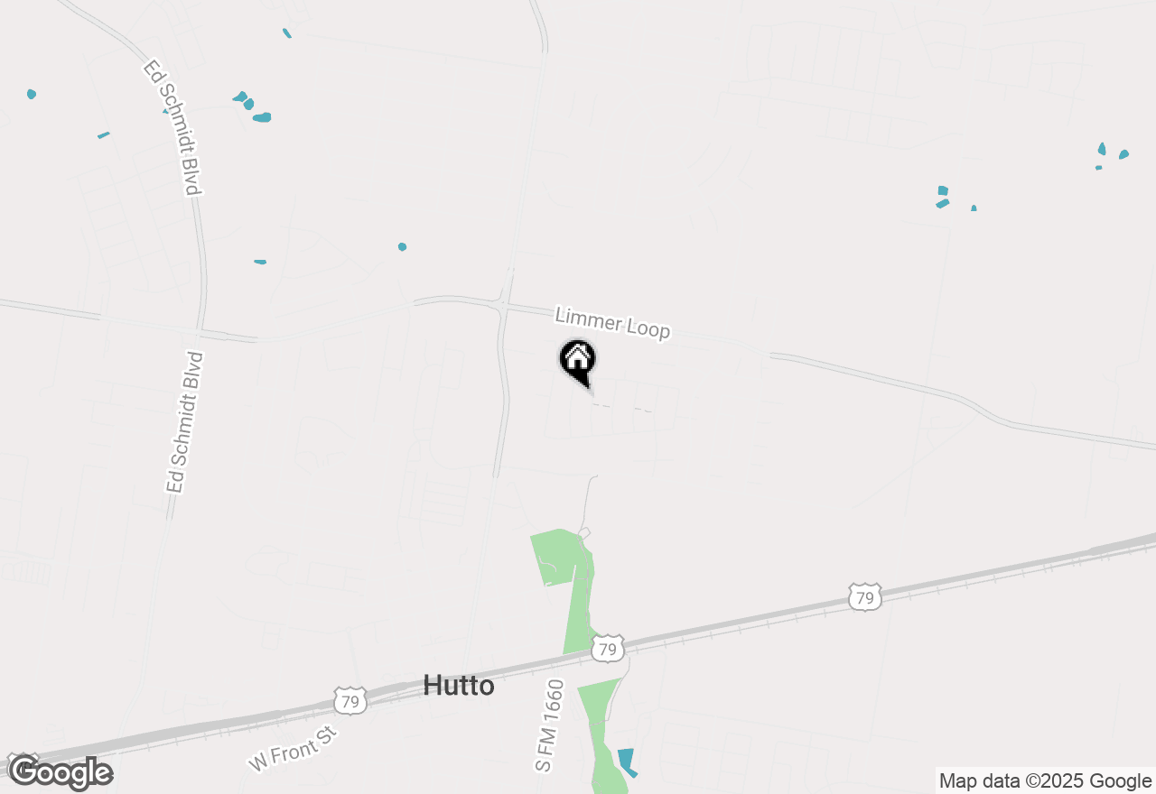 Map of 114 Harlan Dr, Hutto, TX 78634