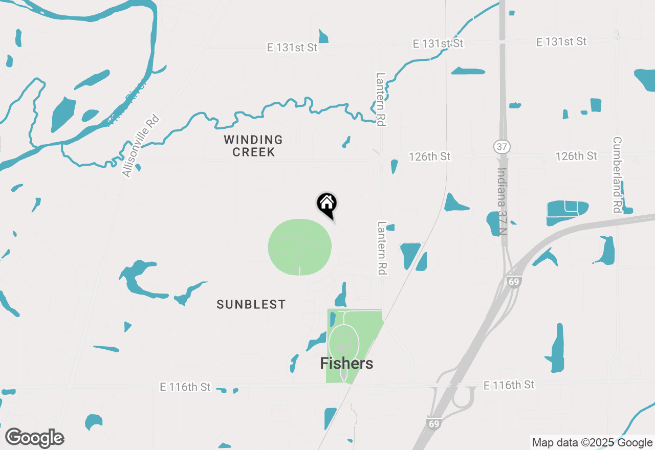 Map of 7934 Ellipse Parkway, Fishers, IN 46038