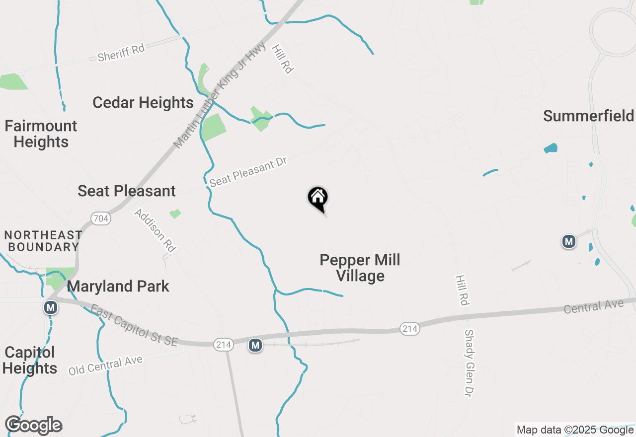Map of 6706 Blacklog Street, Capitol Heights, MD 20743
