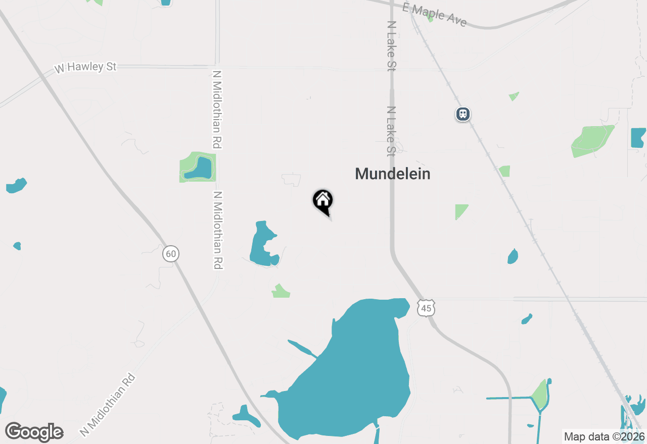 Map of 139 S Greenview Avenue, Mundelein, IL 60060