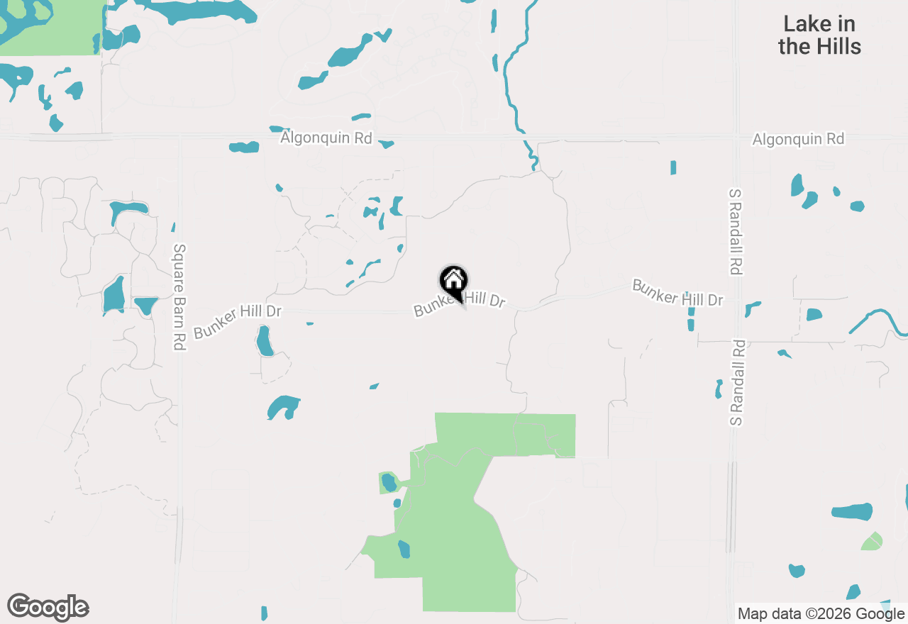 Map of 511 Greens View Drive, Algonquin, IL 60102