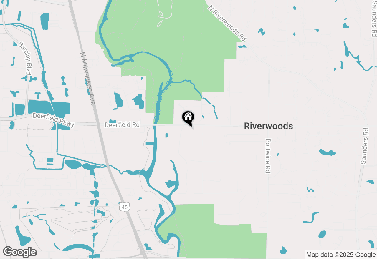 Map of 775 Thornmeadow Road, Riverwoods, IL 60015