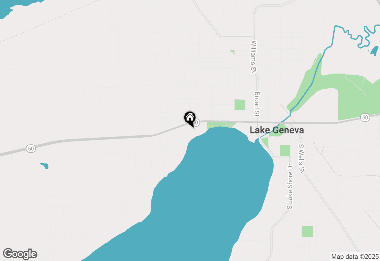 Map of 1305 W Main St #204, Lake Geneva, WI 53147