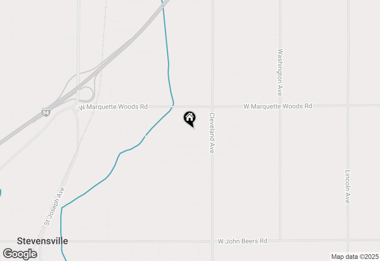 Map of 5043 W Donna Drive, Stevensville, MI 49127