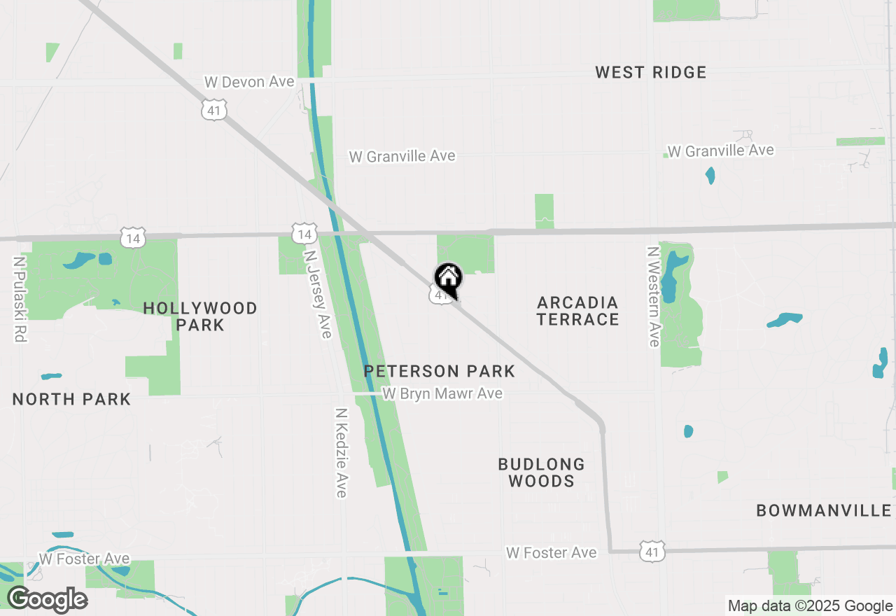 Map of 5820 N Lincoln Avenue, Chicago, IL 60659