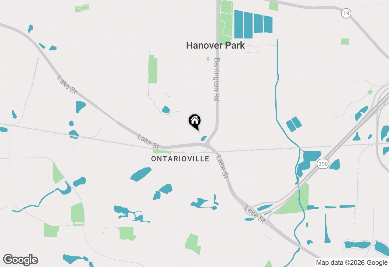 Map of 6518 Lilac Boulevard, Hanover Park, IL 60133