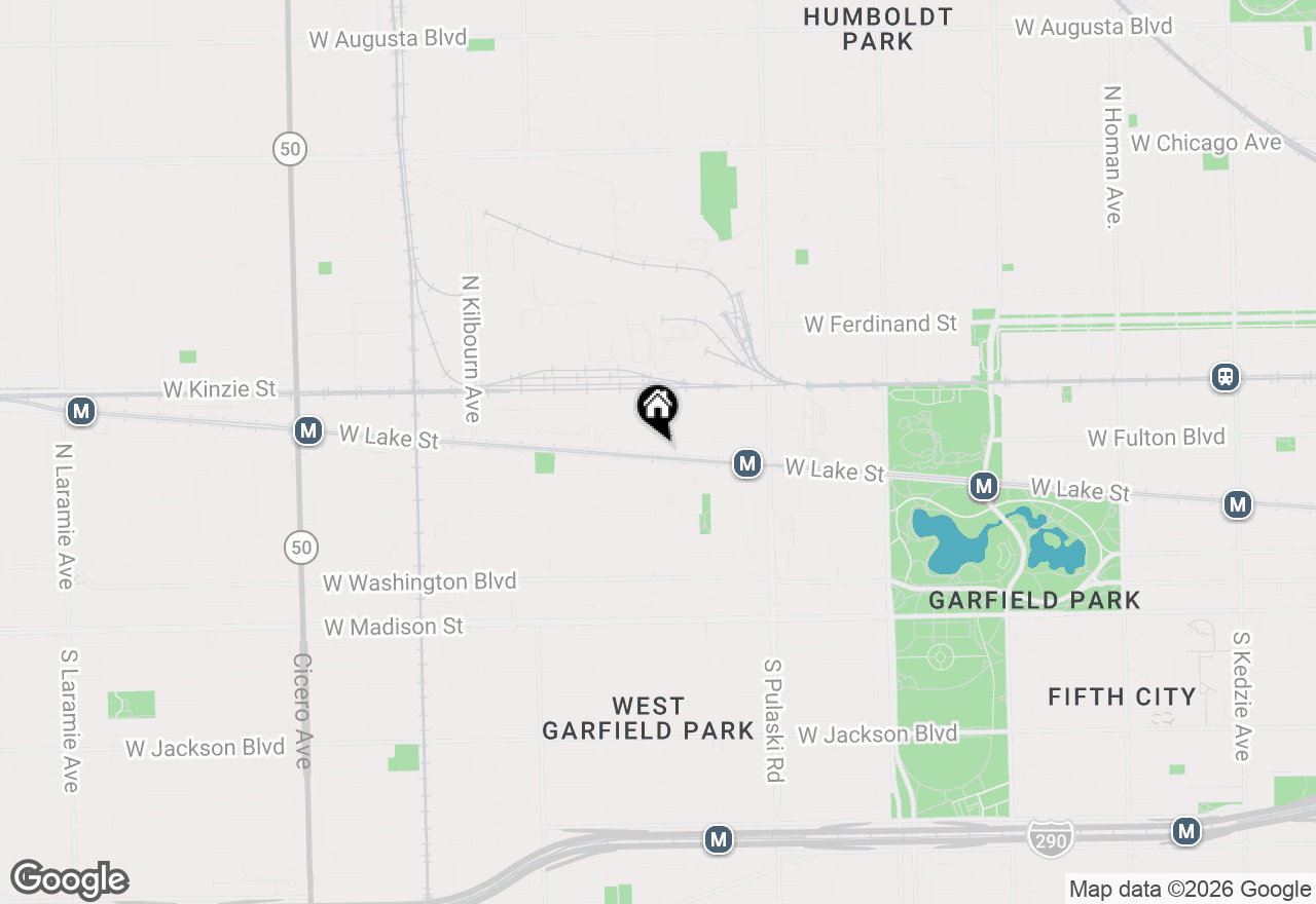 Map of 4158 W Lake Street #3, Chicago, IL 60624
