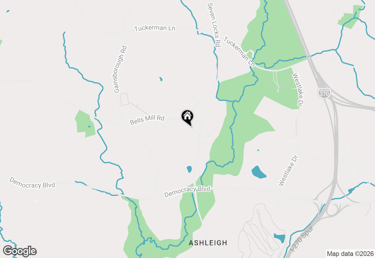Map of 8034 Inverness Ridge Road, Potomac, MD 20854
