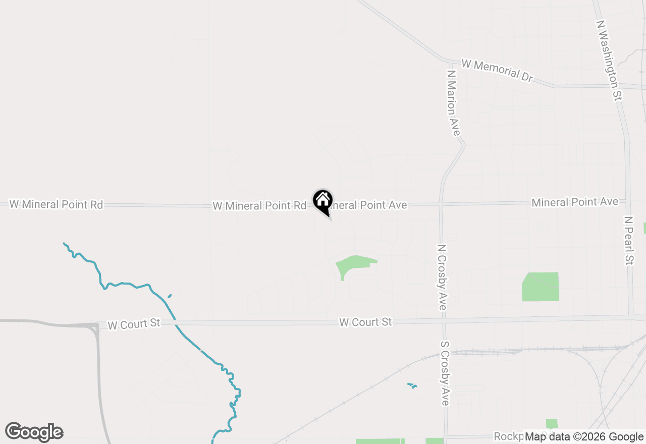 Map of 401-403 Mineral Point Court, Janesville, WI 53548