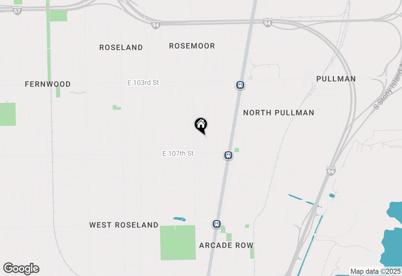 Map of 10606 S Vernon Avenue, Chicago, IL 60628