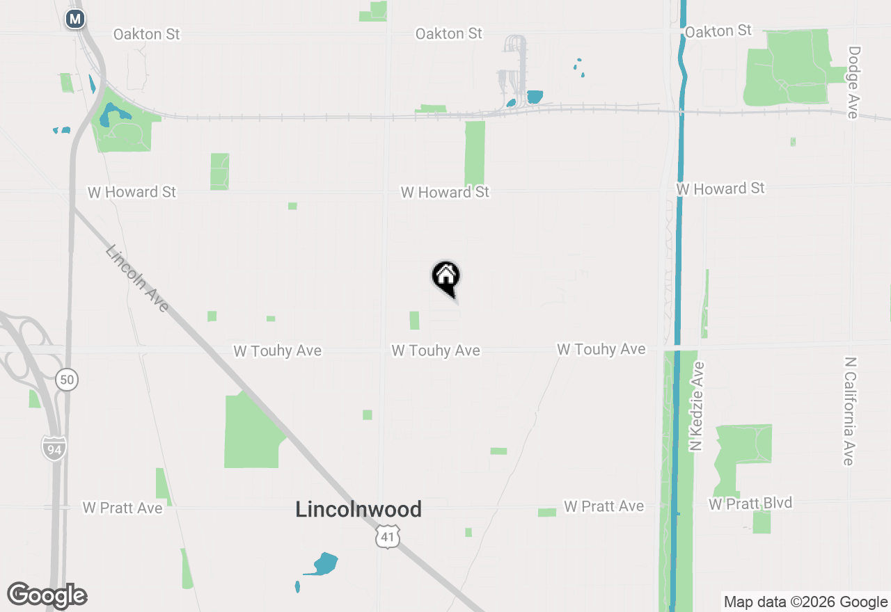 Map of 3824 W Chase Avenue, Lincolnwood, IL 60712