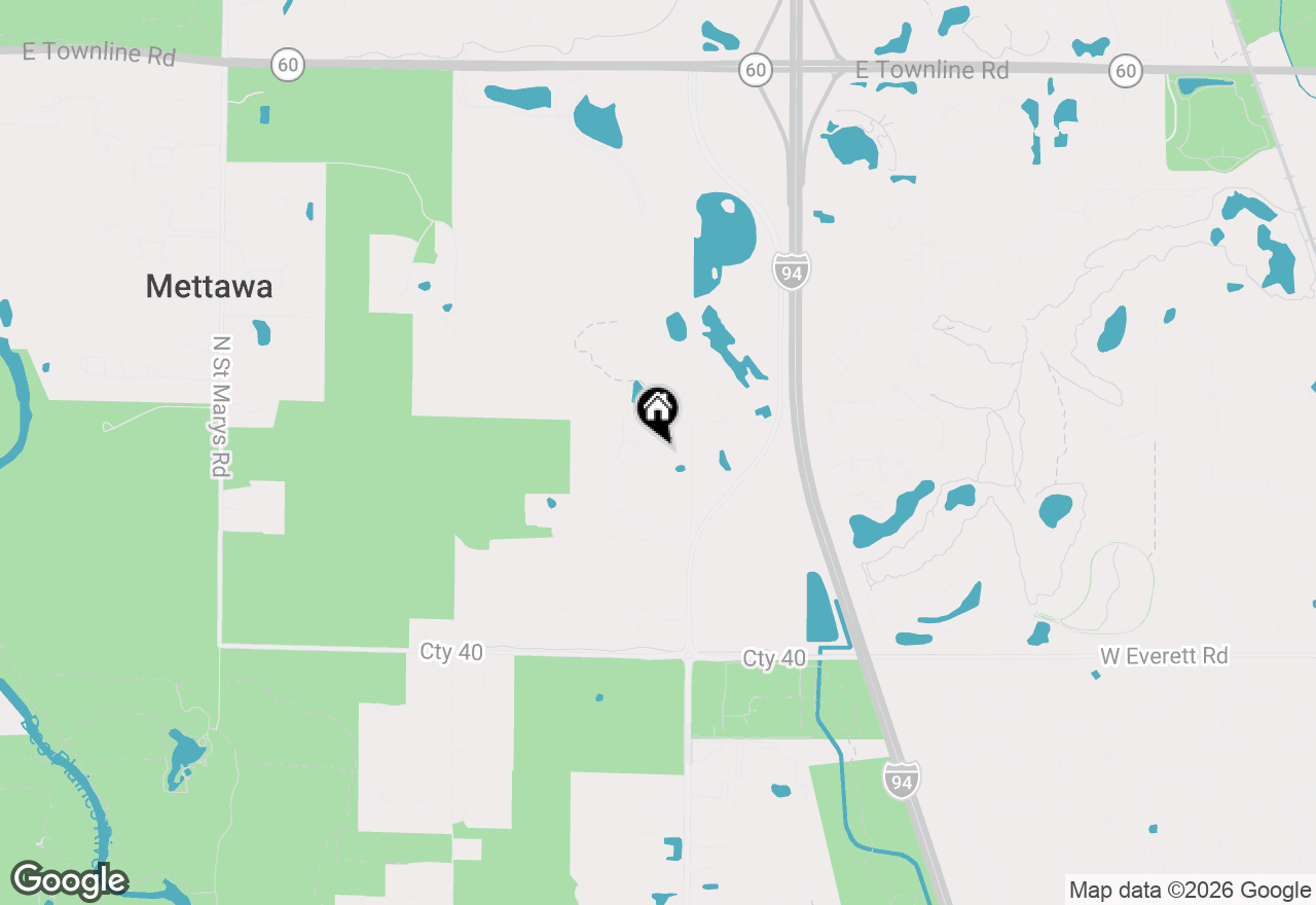 Map of 25185 Shagbark Road, Mettawa, IL 60045