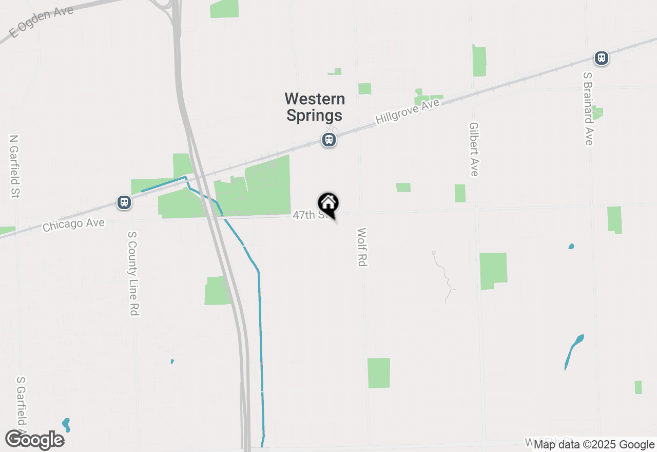 Map of 4719 Grand Avenue, Western Springs, IL 60558