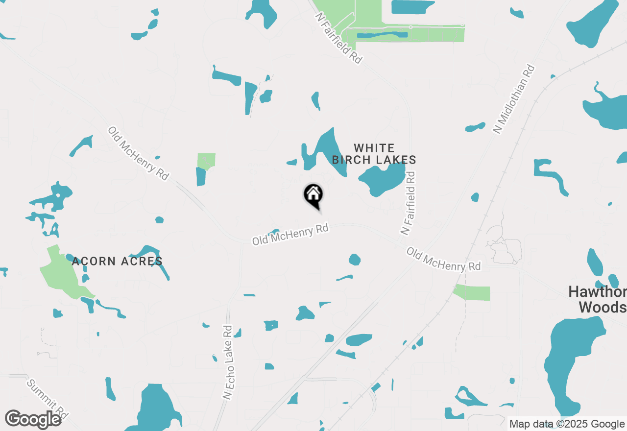Map of 4 Mulberry Drive, Hawthorn Woods, IL 60047