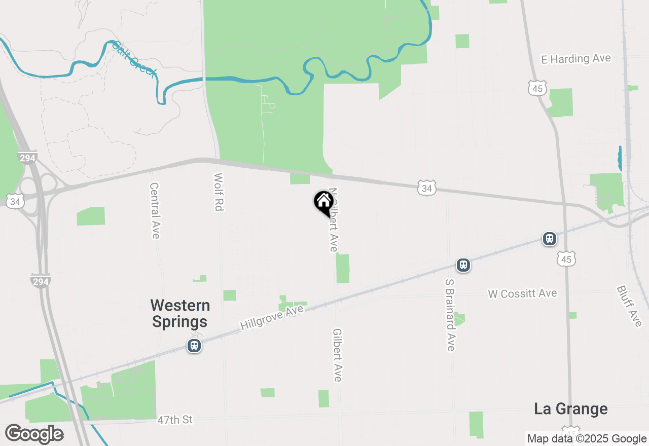 Map of 4031 Harvey Avenue, Western Springs, IL 60558