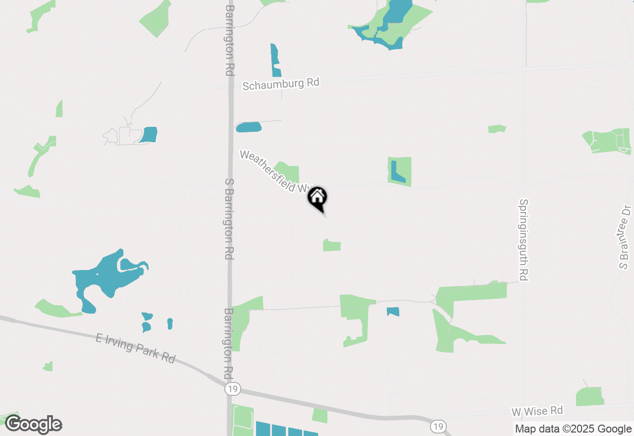 Map of 8138 N Carrolton Court, Hanover Park, IL 60133