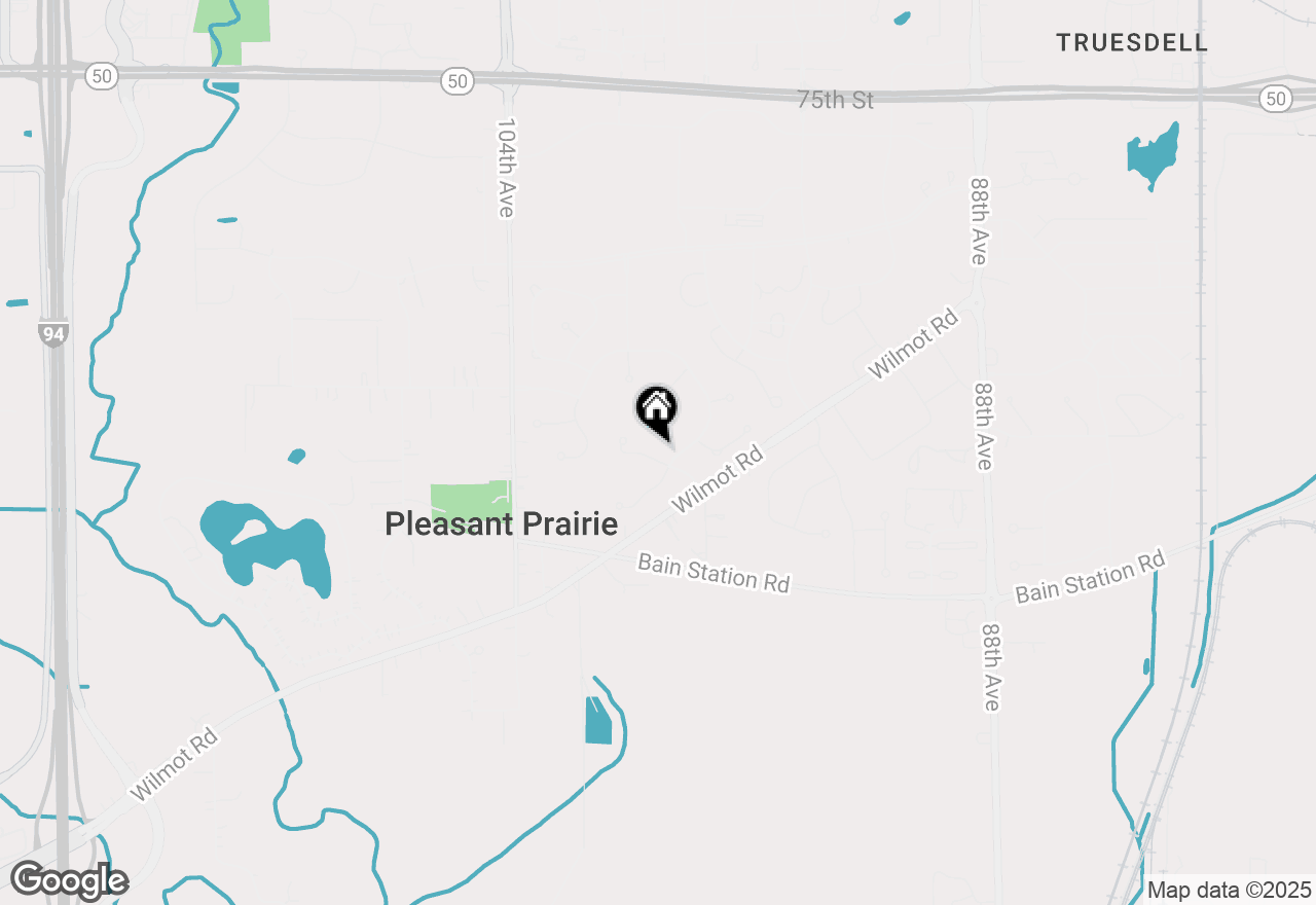 Map of 8443 Northview Dr, Pleasant Prairie, WI 53158