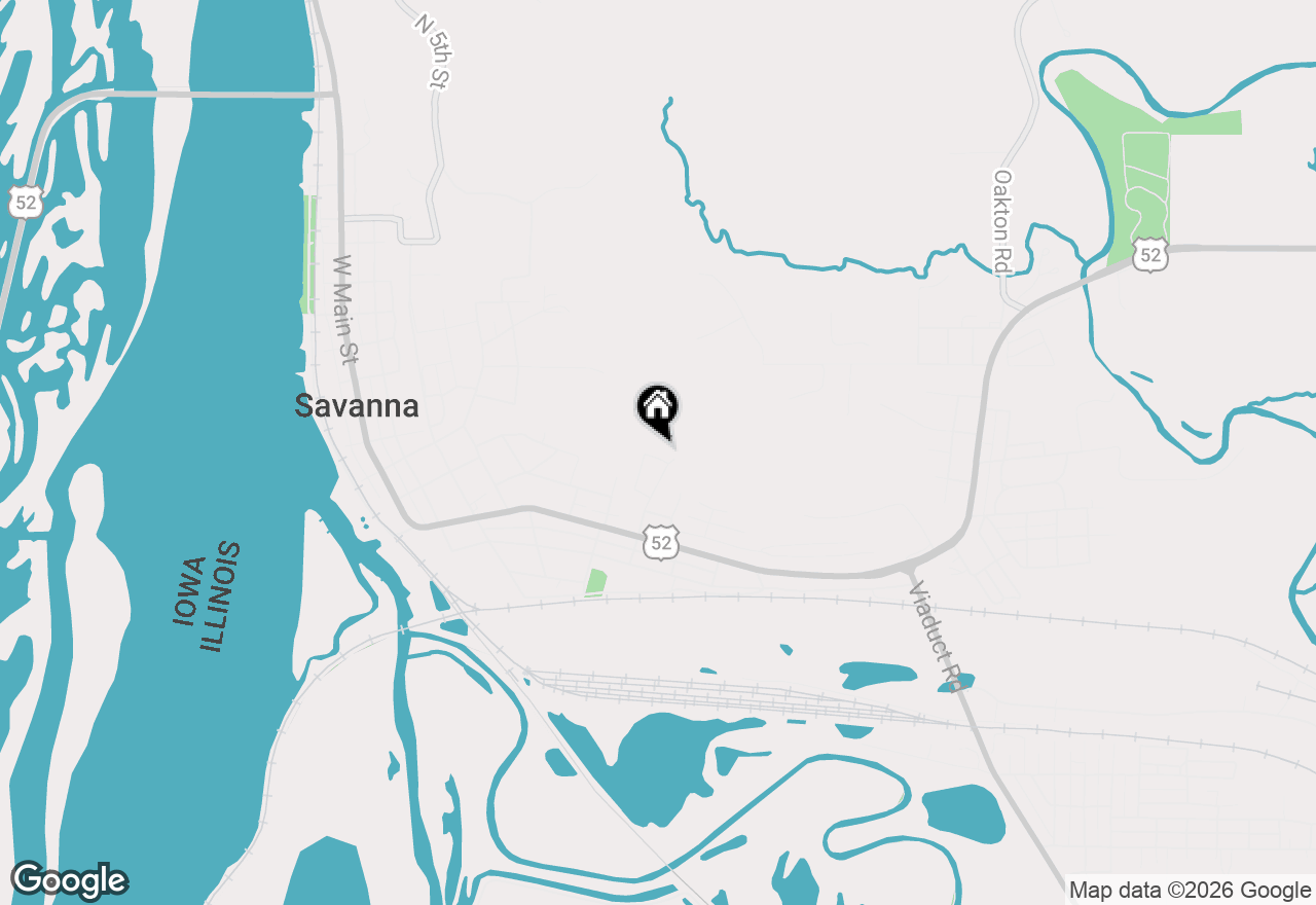 Map of 18 Charles Street, Savanna, IL 61074
