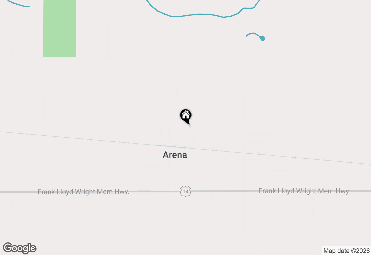 Map of 416 Herman Street, Arena, WI 53503