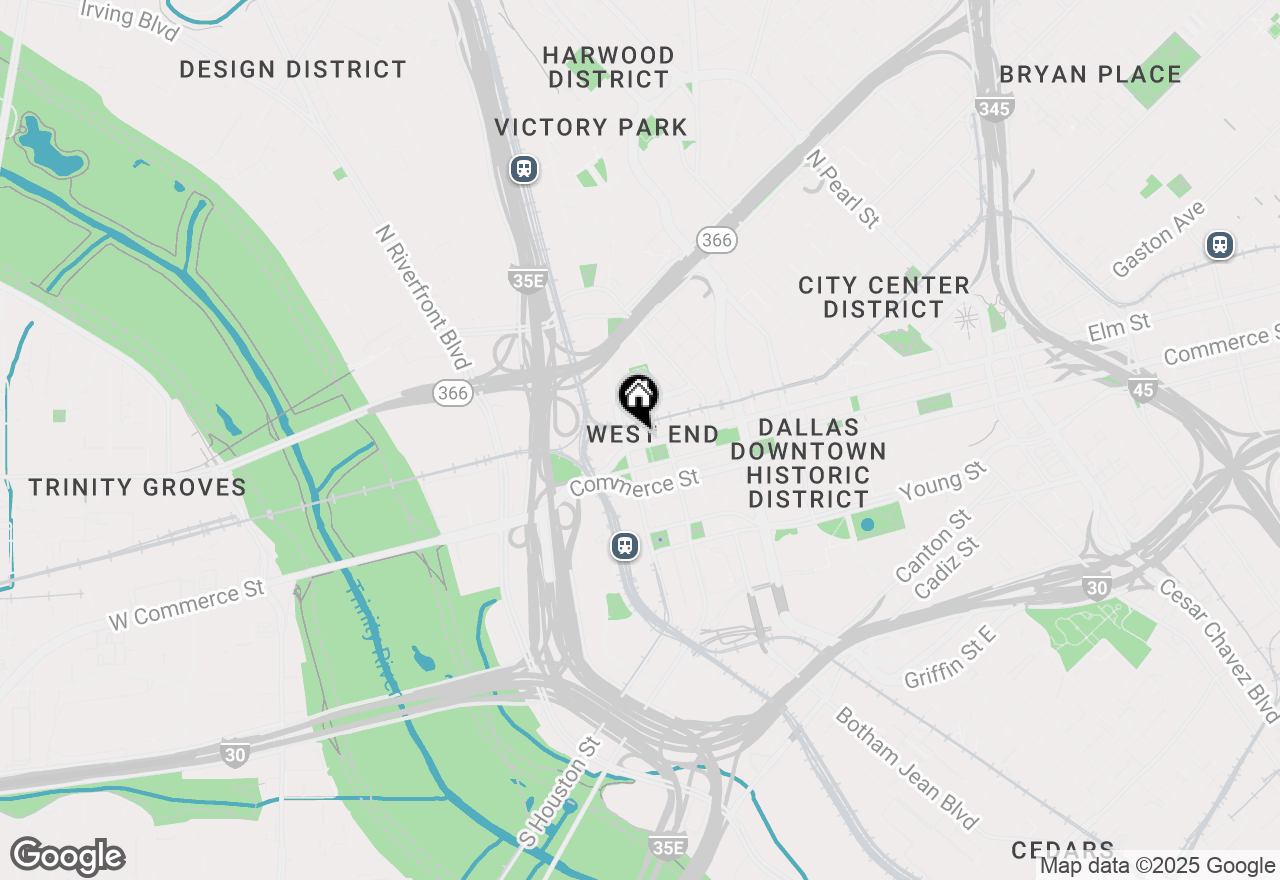 Map of 509 Elm Street #503, Dallas, TX 75202