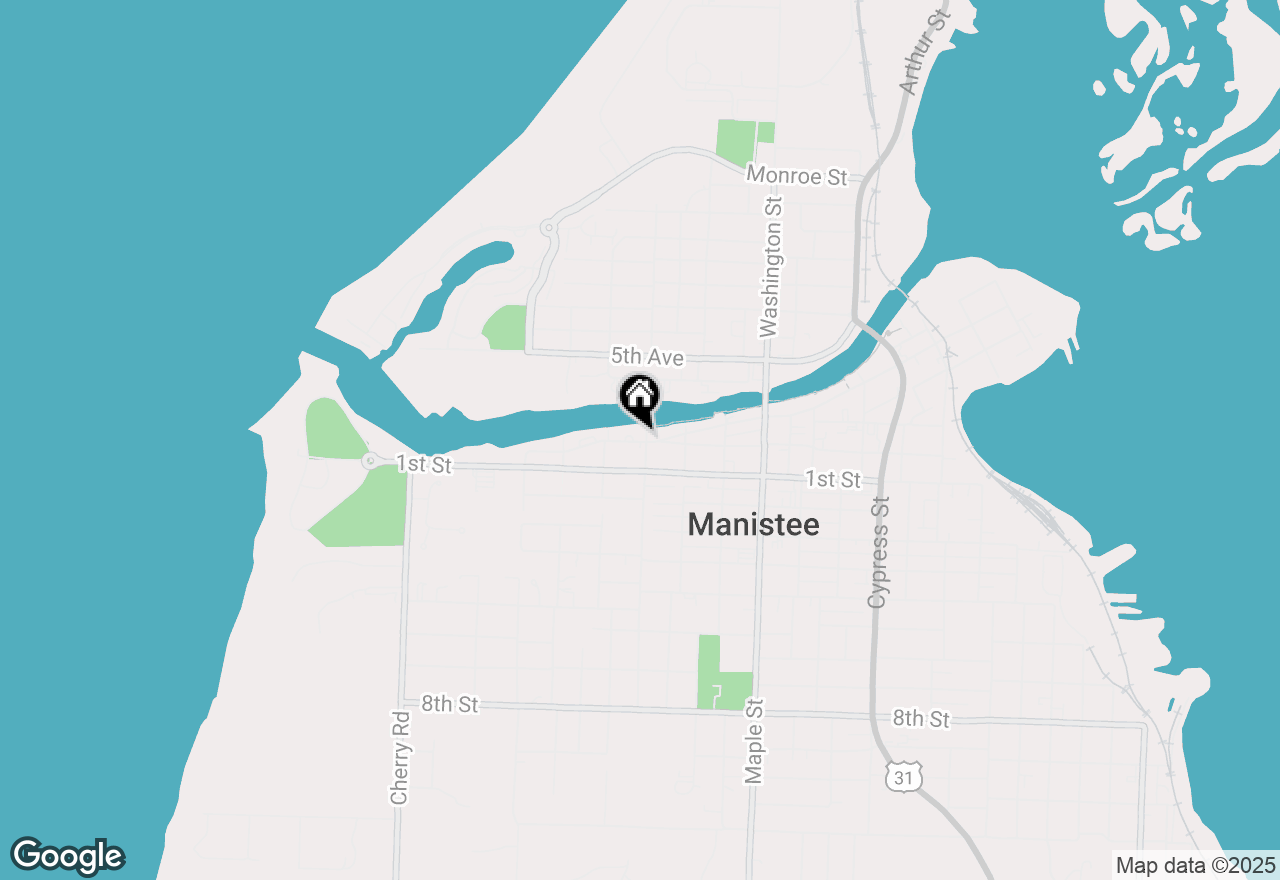 Map of 480 Water, Manistee, MI 49660