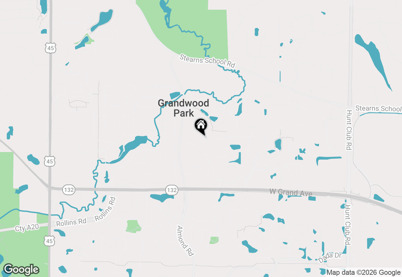 Map of 17945 W Pond Ridge Circle, Gurnee, IL 60031