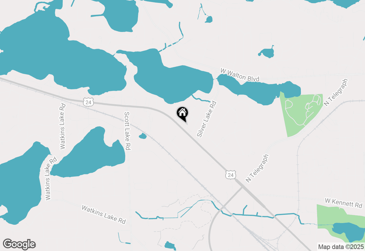 Map of 2580 Dixie Highway, Waterford, MI 48328