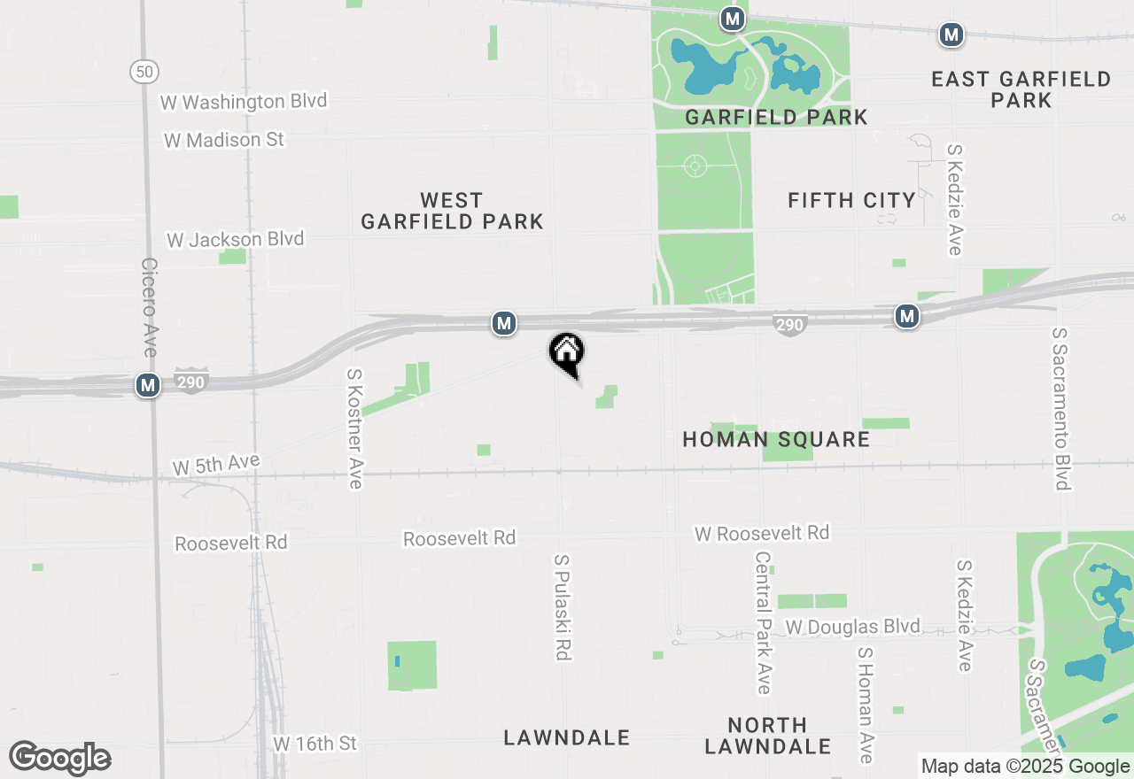 Map of 3949 W Lexington Street, Chicago, IL 60624