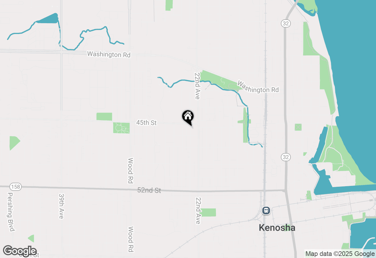 Map of 4516 23rd Ave, Kenosha, WI 53140